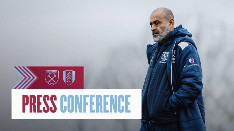 LIVE: Nuno Espírito Santo’s Press Conference West Ham v Fulham