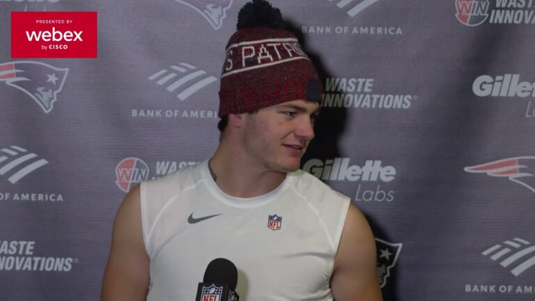 Drake Maye on Beating the Jets: So Proud of the Guys. Patriots Press Conference