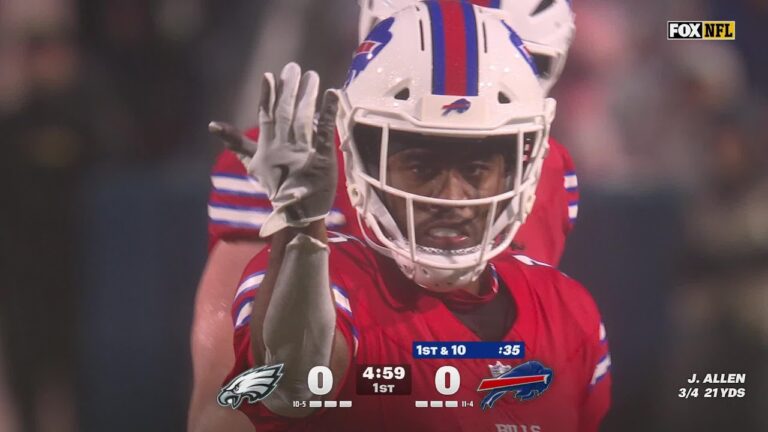 Allen dials up the codes for a 50-yard pickup to Cooks