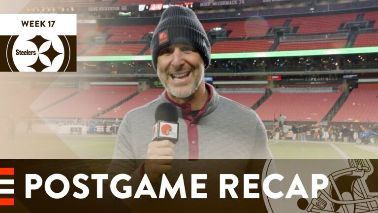 Browns vs. Steelers Postgame Recap