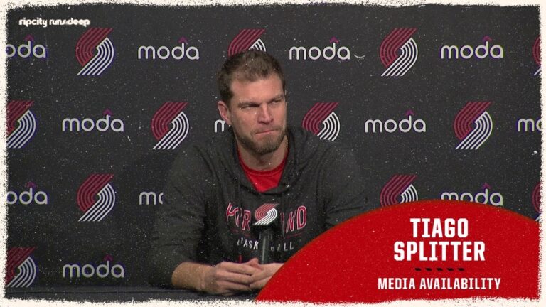 Tiago Splitter Pregame Media Availability vs Boston Celtics December 28th, 2025