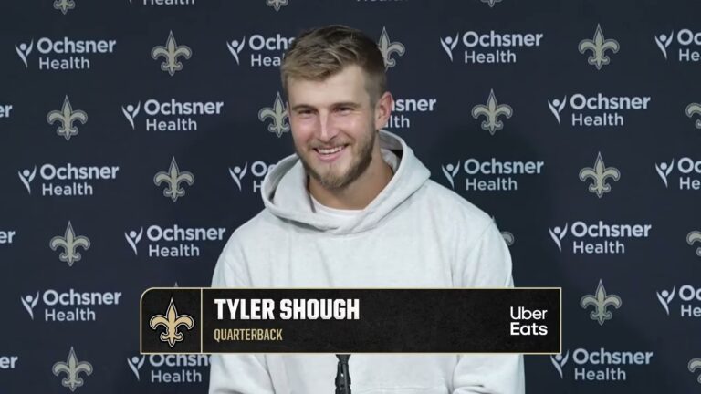 Tyler Shough talks Week 17 Win Saints-Titans Postgame 2025 NFL Week 17