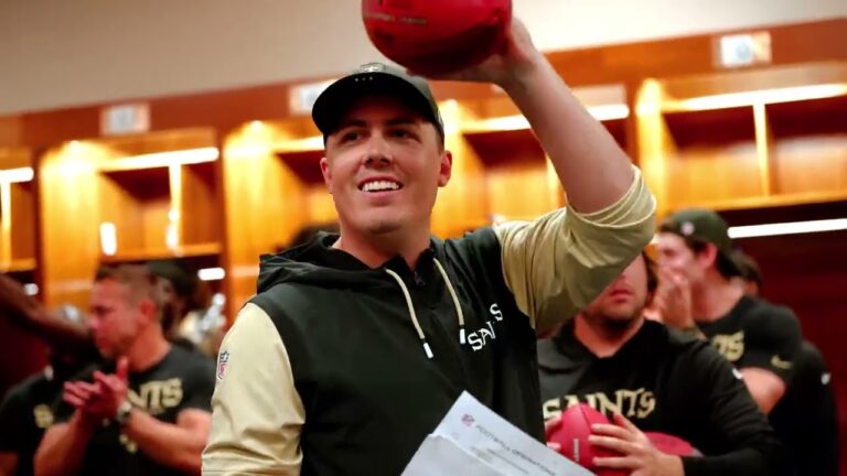Saints Locker Room After Week 17 Win at Titans
