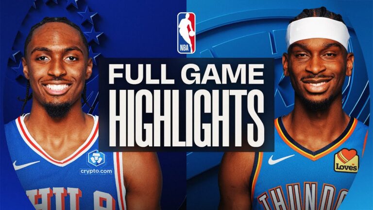 76ERS at THUNDER FULL GAME HIGHLIGHTS December 28, 2025