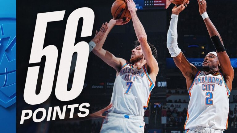 SGA & Chet Holmgren Were BALLING vs 76ers December 28, 2025
