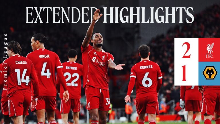 Extended Highlights: Liverpool 2-1 Wolves Gravenberch & Wirtz in Christmas Win!