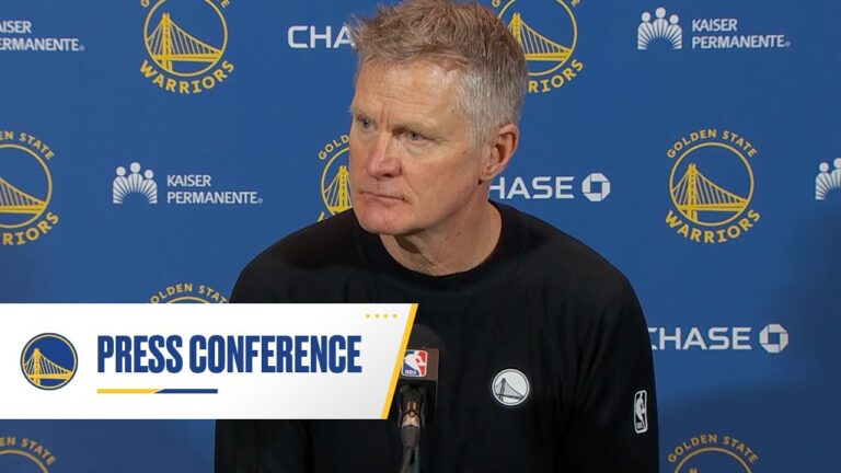 Steve Kerr Recaps Warriors Loss at Toronto Dec. 28, 2025