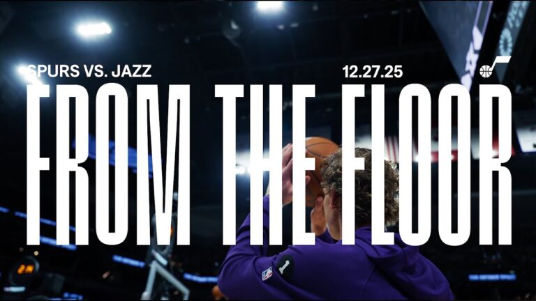 From the Floor: DOMINANT WIN in San Antonio UTAH JAZZ