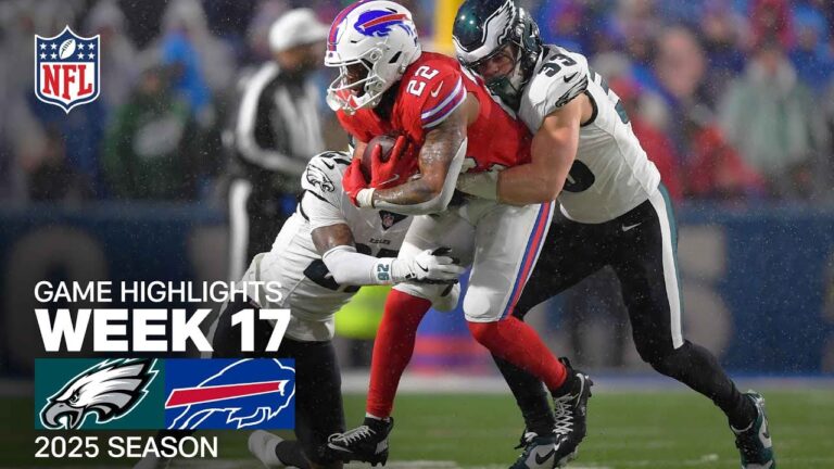 Philadelphia Eagles vs. Buffalo Bills Game Highlights NFL 2025 Season Week 17
