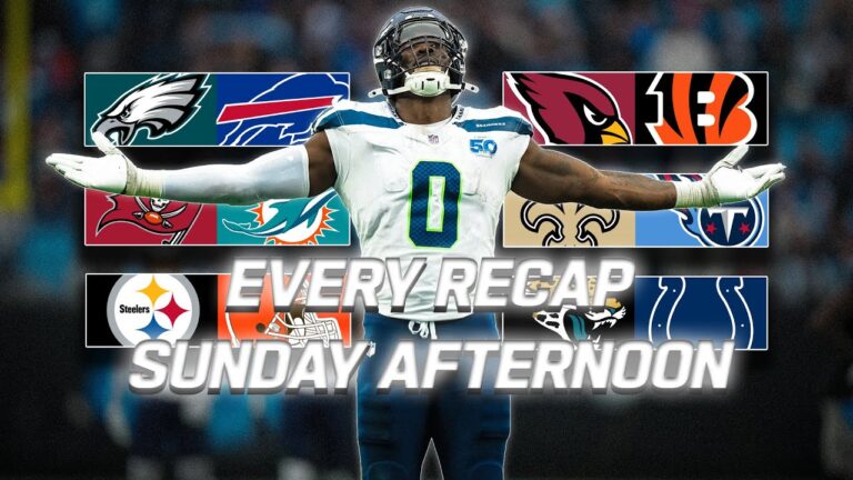 Every Recap from Sunday Afternoon 2025 NFL Season Week 17