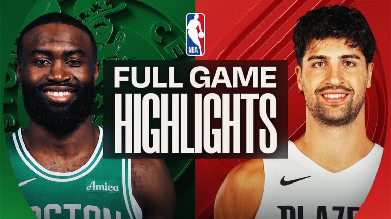 CELTICS at TRAIL BLAZERS FULL GAME HIGHLIGHTS December 28, 2025