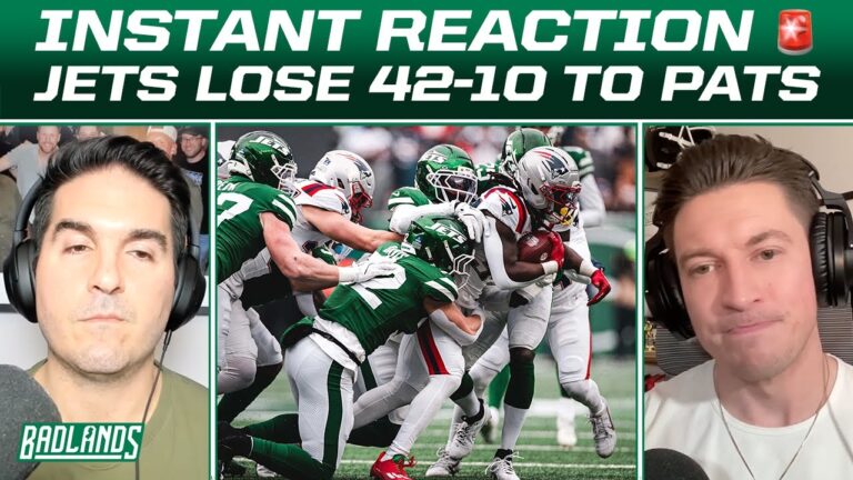 New York Jets DESTROYED By Patriots, Move To 3 In NFLDraft REACTION (FULL BADLANDS)