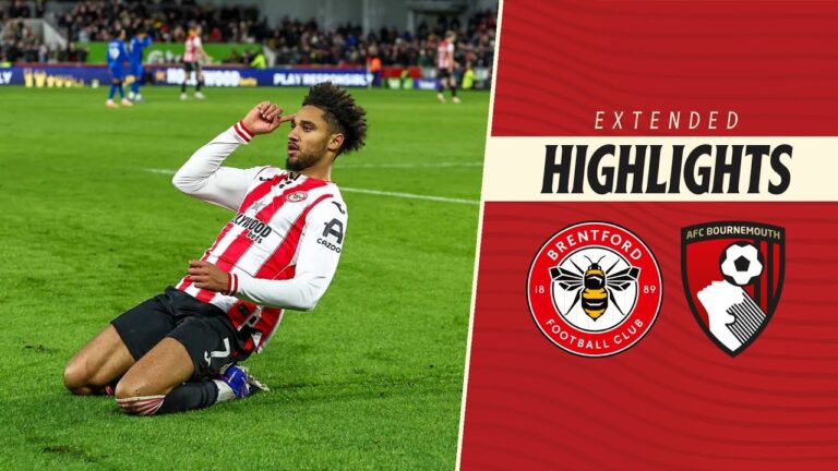 Brentford 4-1 Bournemouth Extended Premier League Highlights