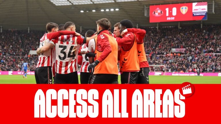Ending 2025 With A Home Point Access All Areas Sunderland v Leeds United