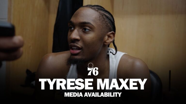 Philadelphia 76ers Postgame Media Availability Tyrese Maxey 12.28.25