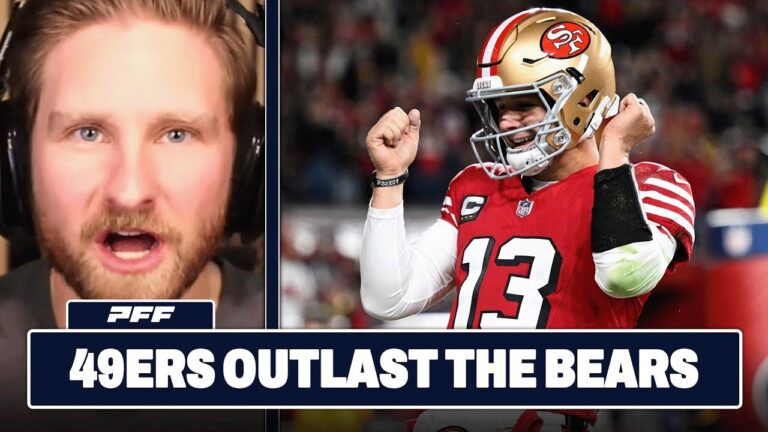 Chicago Bears vs. San Francisco 49ers Review PFF Grade Release Show