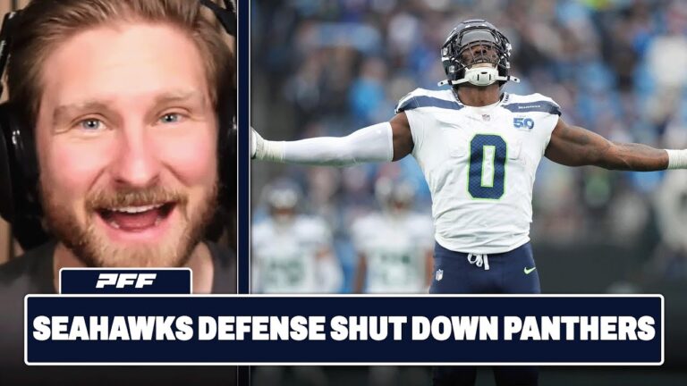 Seattle Seahawks vs. Carolina Panthers Review PFF Grade Release Show