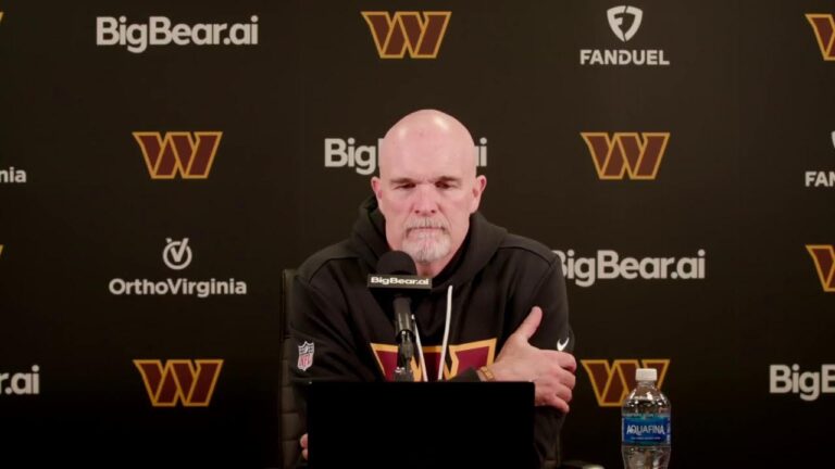 LIVE: HC Dan Quinn Speaks to the Media to Kick Off Week 18 Washington Commanders