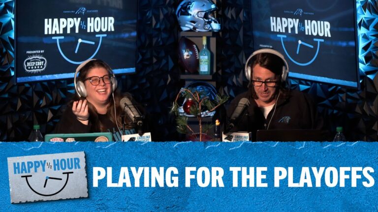 Playing for the Playoffs Happy Half Hour Ep. 190 Carolina Panthers
