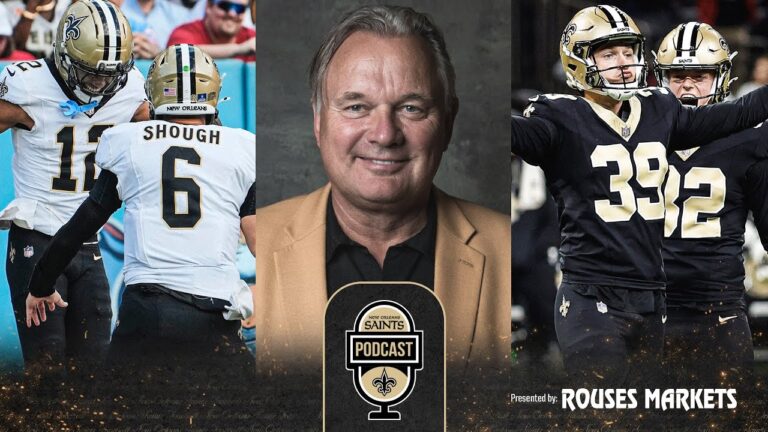 Morten Andersen talks Charlie Smyth, 2025 season Saints Podcast
