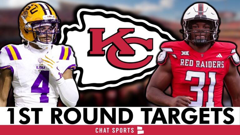 Chiefs Got GREAT News In Week 17 Chiefs Draft Targets At The 9th Overall Pick