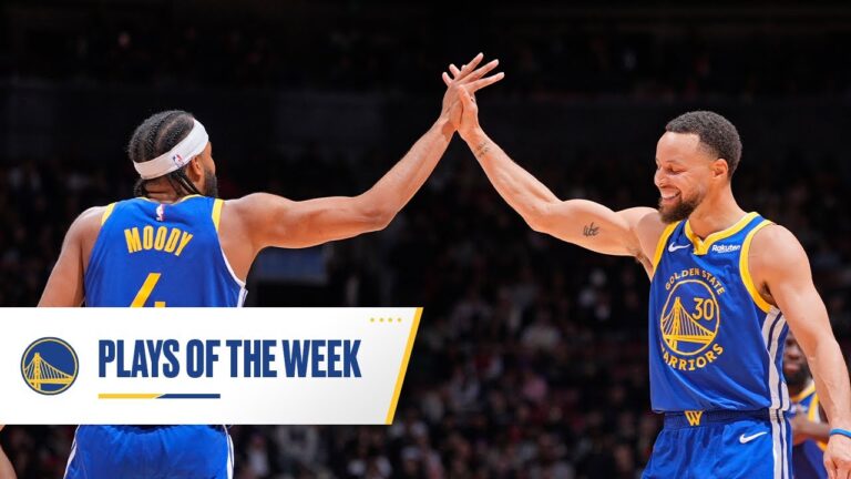 Golden State Warriors Plays of the Week Week 9 (2025-26 NBA Season)
