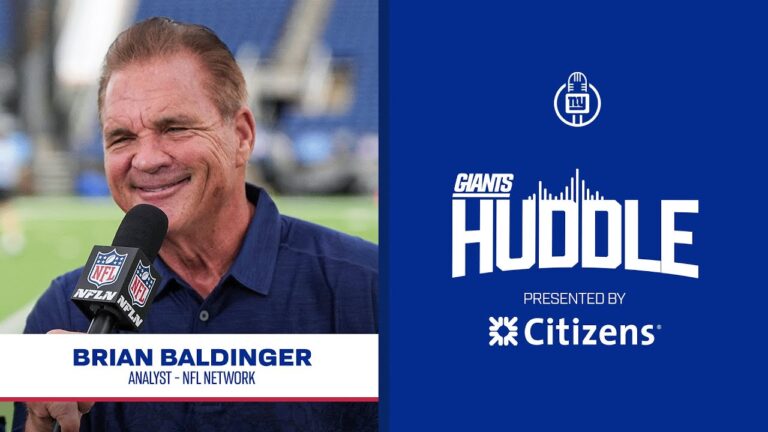 NFL Network&39s Brian Baldinger Giants Huddle New York Giants