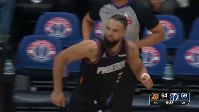 Dillon Brooks Scores Game-High 26 Points in Phoenix Suns Win Over Washington 12-29-25