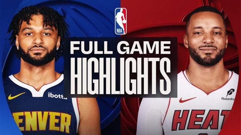 NUGGETS at HEAT FULL GAME HIGHLIGHTS December 29, 2025