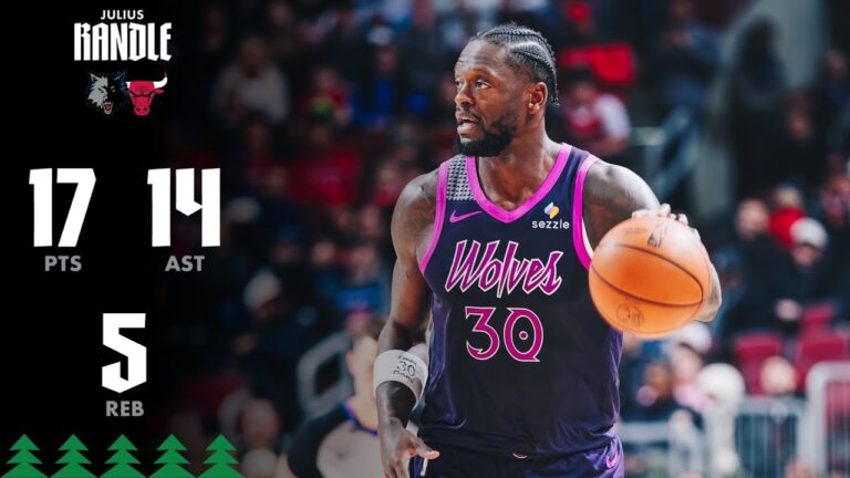 Julius Randle Is A True Point Forward Vs The Chicago Bulls 12.29.25