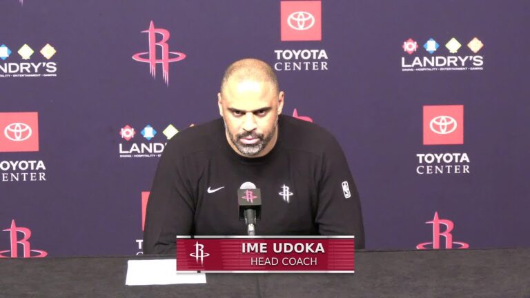 Press Conference by Ime Udoka vs Pacers