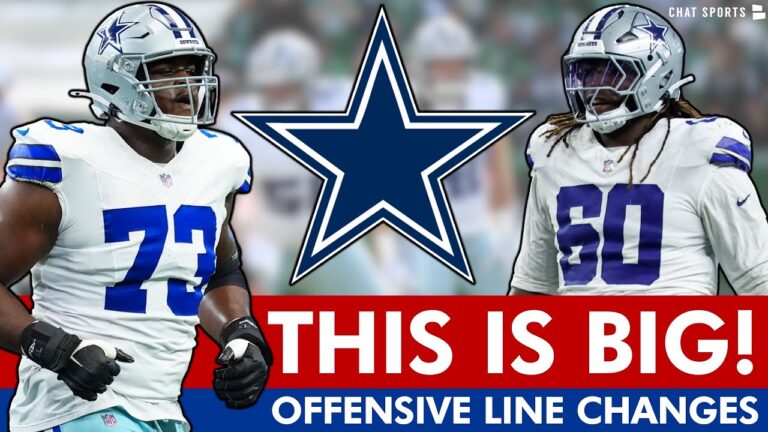CONFIRMED: Cowboys Making MASSIVE Change To Offensive Line For Rest Of Season
