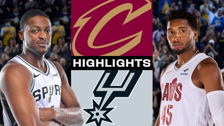 San Antonio Spurs Highlights vs Cleveland Cavaliers