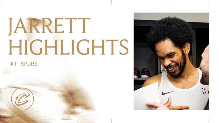 Cavs at Spurs Jarrett Allen Highlights 12.29.2025
