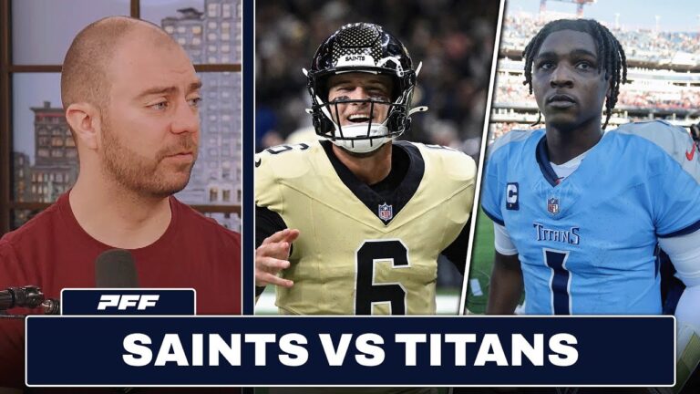 New Orleans Saints vs. Tennessee Titans Preview & Prediction PFF