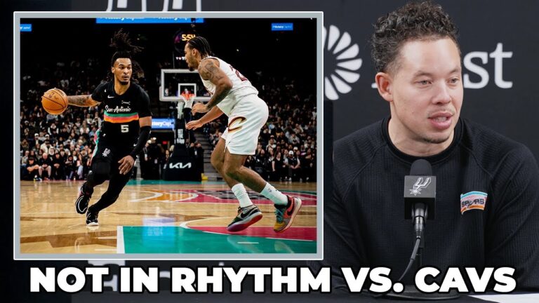Mitch Johnson on Spurs Being Out of Rhythm vs. Cleveland