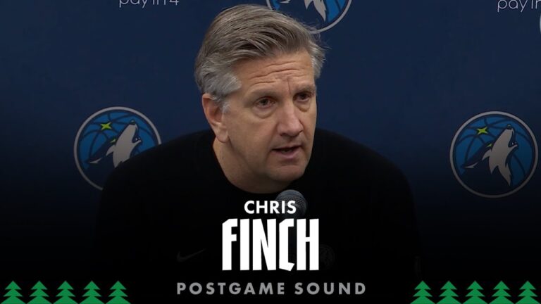 We Got Great Shots All Night Long Christ Finch Postgame Sound 12.29.25