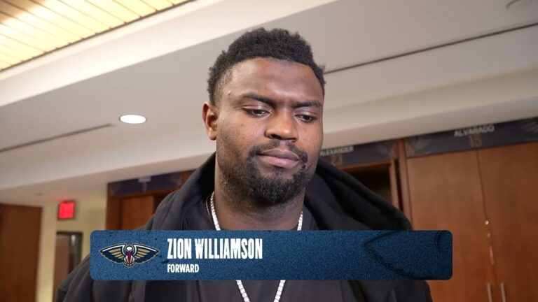 Zion Williamson on Starting, Team Trust and Growth Pelicans-Knicks Postgame Interview 12 29 25