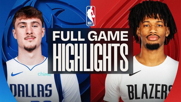 MAVERICKS at TRAIL BLAZERS FULL GAME HIGHLIGHTS December 29, 2025