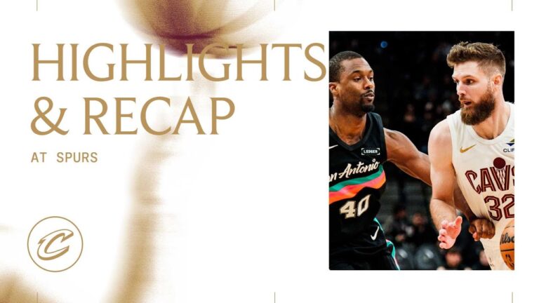 Cavs at Spurs Game Recap & Highlights 12.29.2025