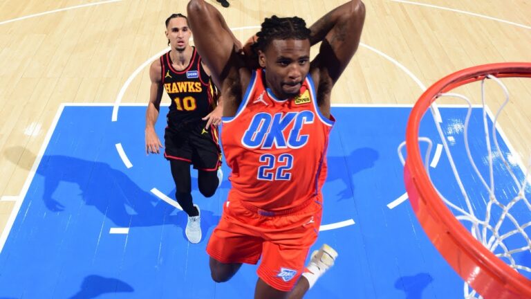Thunder moves to 28-5 after win over Atlanta Hawks Full Courtside Highlights December 29, 2025