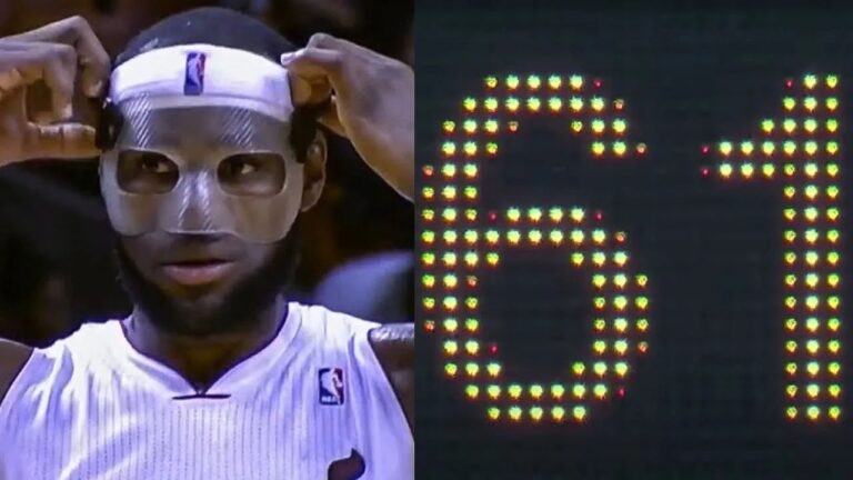 When Masked LeBron ERUPTED For 61 PTS