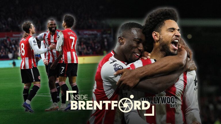 Pitchside for Schade’s hat-trick against Bournemouth Inside Brentford Bournemouth (H)