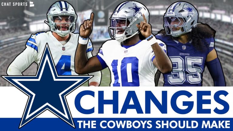 CRITICAL Cowboys Changes That Dallas SHOULD Make In NFL Week 18 vs. The Giants