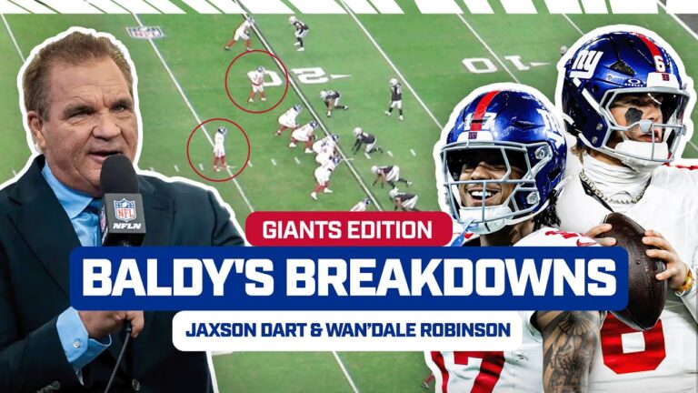 Baldy&39s Breakdowns: Giants Edition Jaxson Dart &amp Wan&39Dale Robinson vs. Raiders