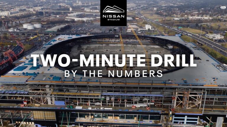 Nissan Stadium Two-Minute Drill: By The Numbers