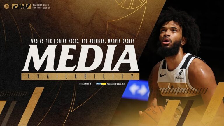 Media Availability: Head Coach Brian Keefe, Tre Johnson, and Marvin Bagley 12.29.25