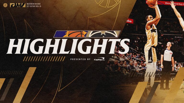 Highlights: Washington Wizards vs. Phoenix Suns 12.29.25