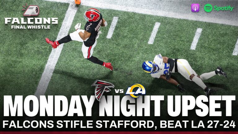 Bijan Robinson makes history in Falcons’ big win vs. Rams Final Whistle