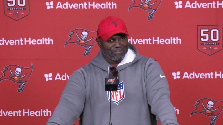 Todd Bowles Focused on Saturday vs. Panthers Press Conference Tampa Bay Buccaneers